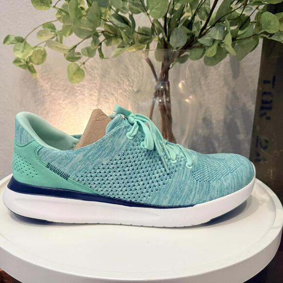 Kizik Lima Hands Free Sneaker Mens Women Spearmint Teal NEW - Picture 1 of 7